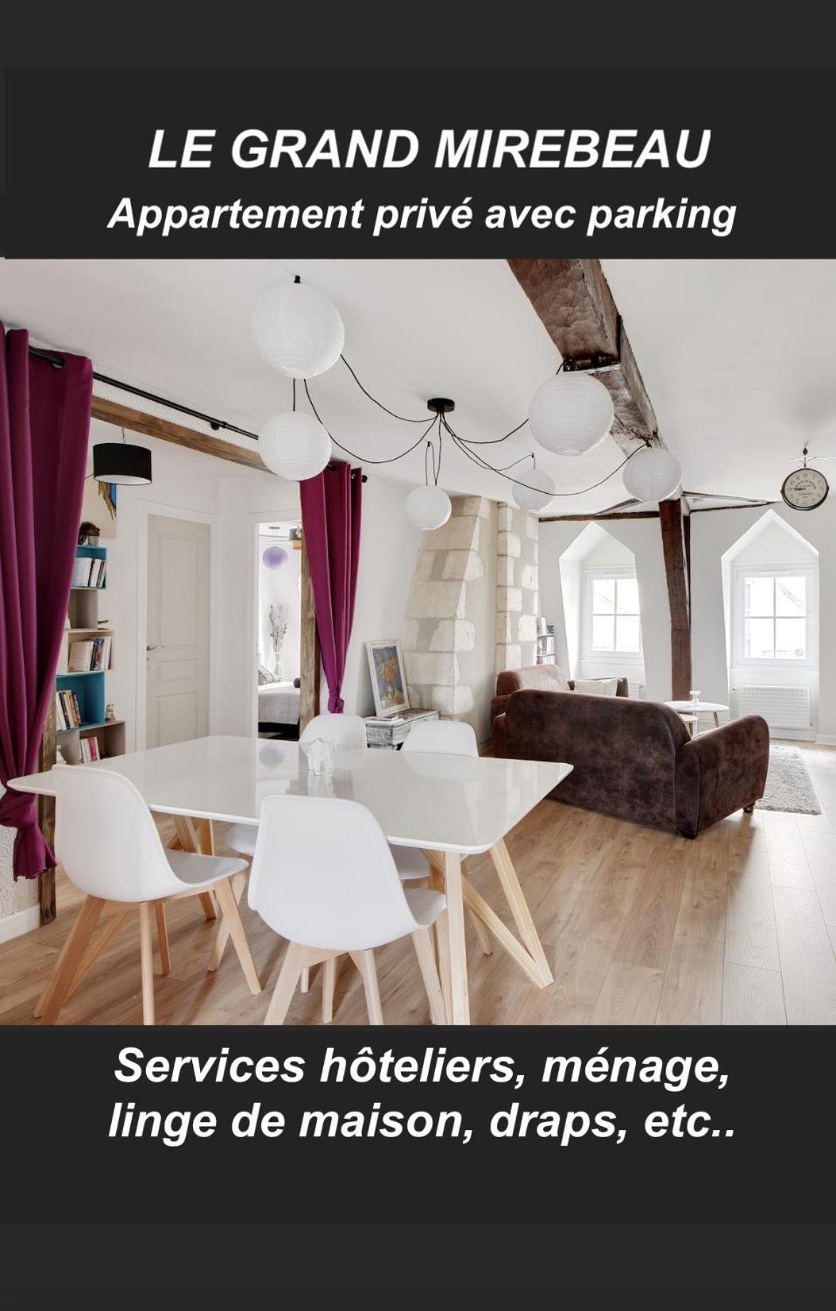 Le Grand Mirebeau - Parking Prive Apartment Bourges Luaran gambar